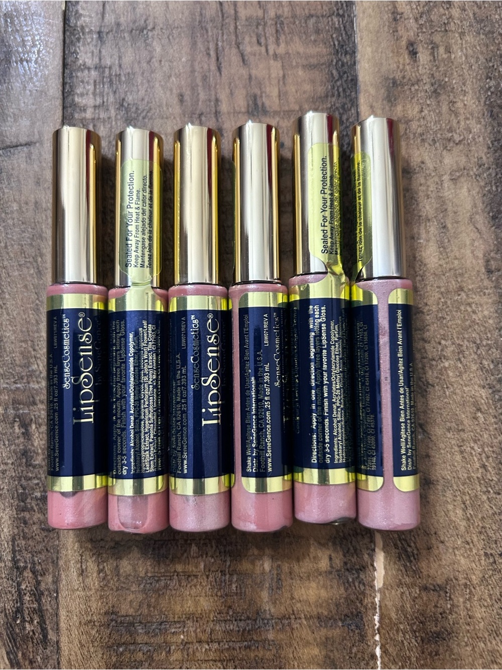 (6) LipSense Bombshell Liquid Lip Color Set by LipSense -